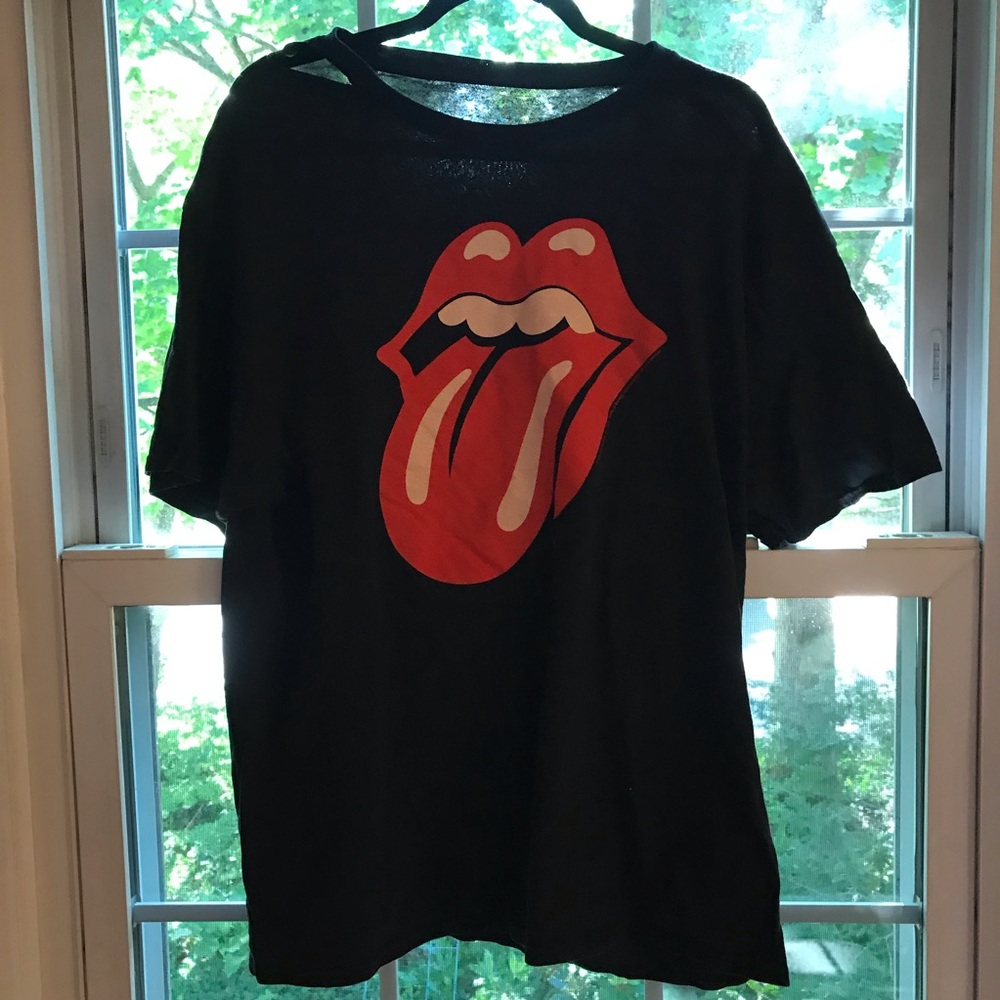 rolling stones lips tee